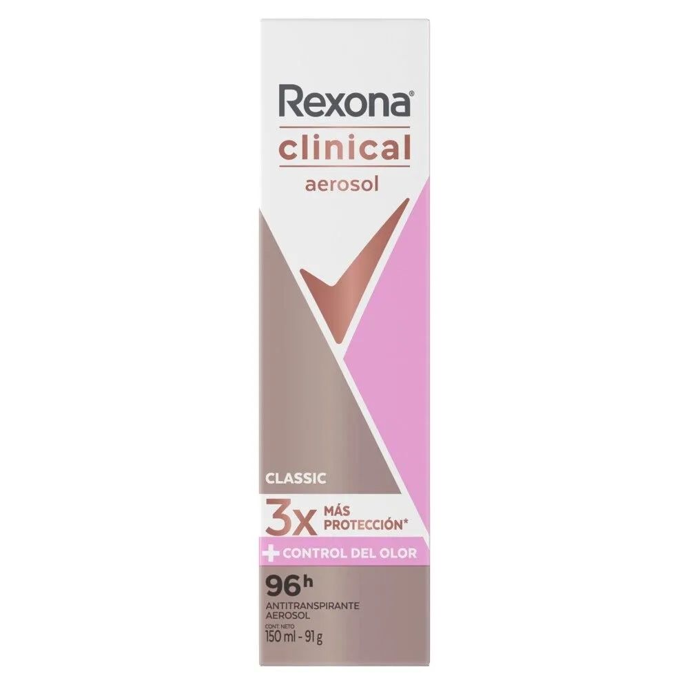 Antitranspirante Rexona Clinical Classic 150 ml