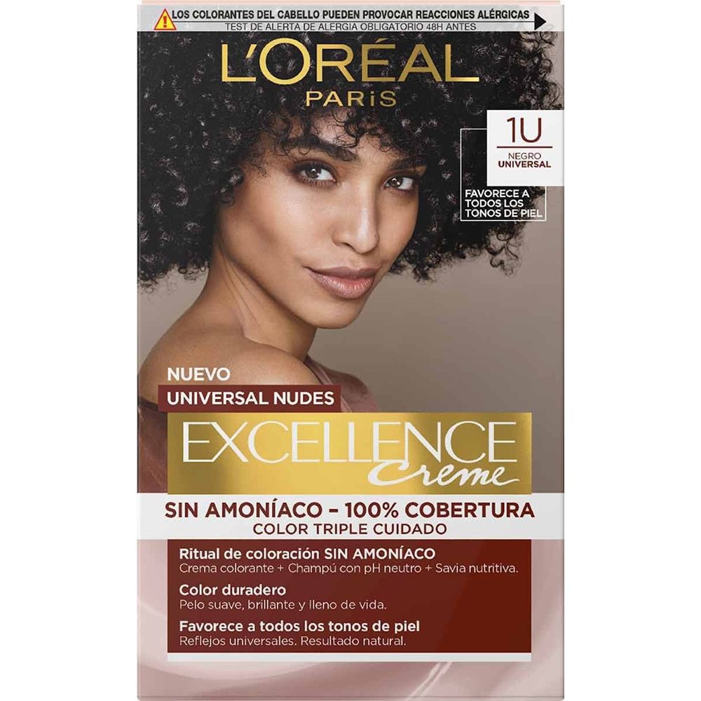 Tintura Excellence Nudes 1U Negro