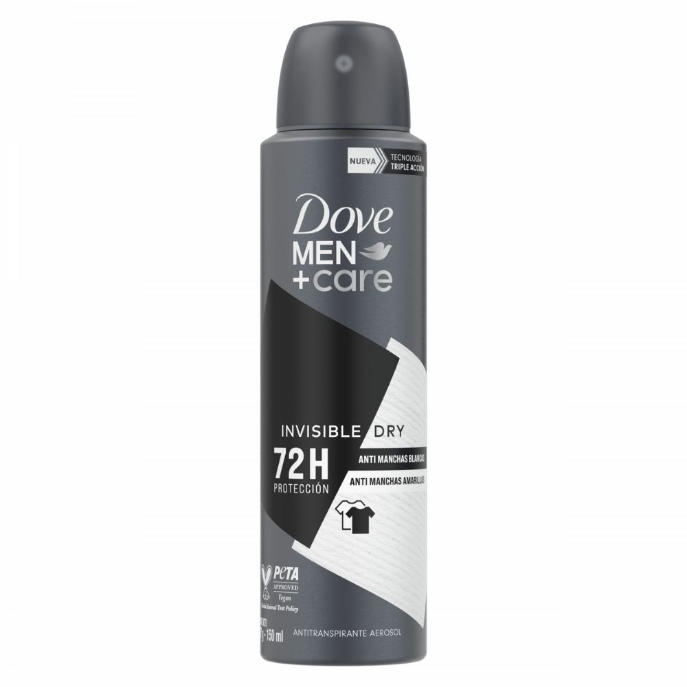 Antitranspirante Dove Men Invisible Dry 150 ml