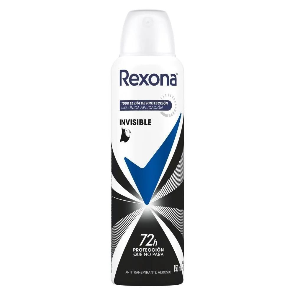 Antitranspirante Rexona Invisible 150 ml