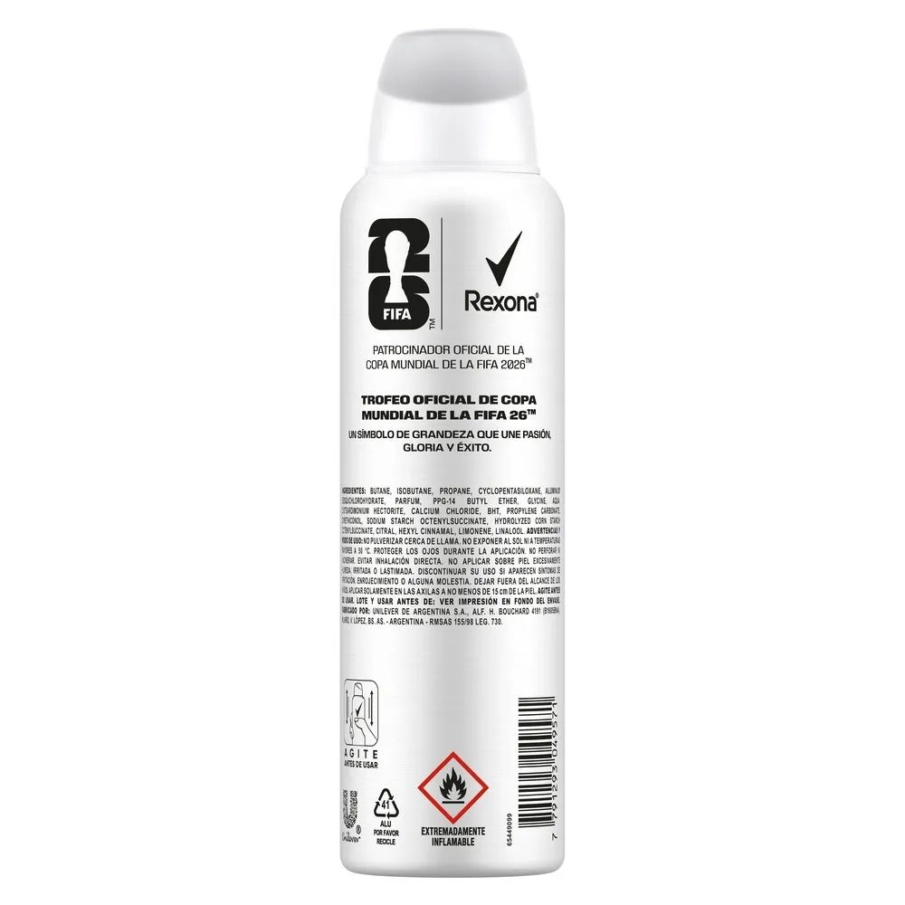 Antitranspirante Rexona Futbol Fanatics 150 ml - Imagen 2