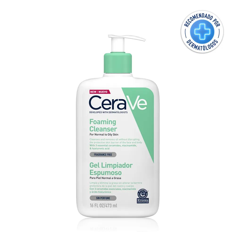 Gel Limpiador CeraVe Espumoso 473 ml - Imagen 2