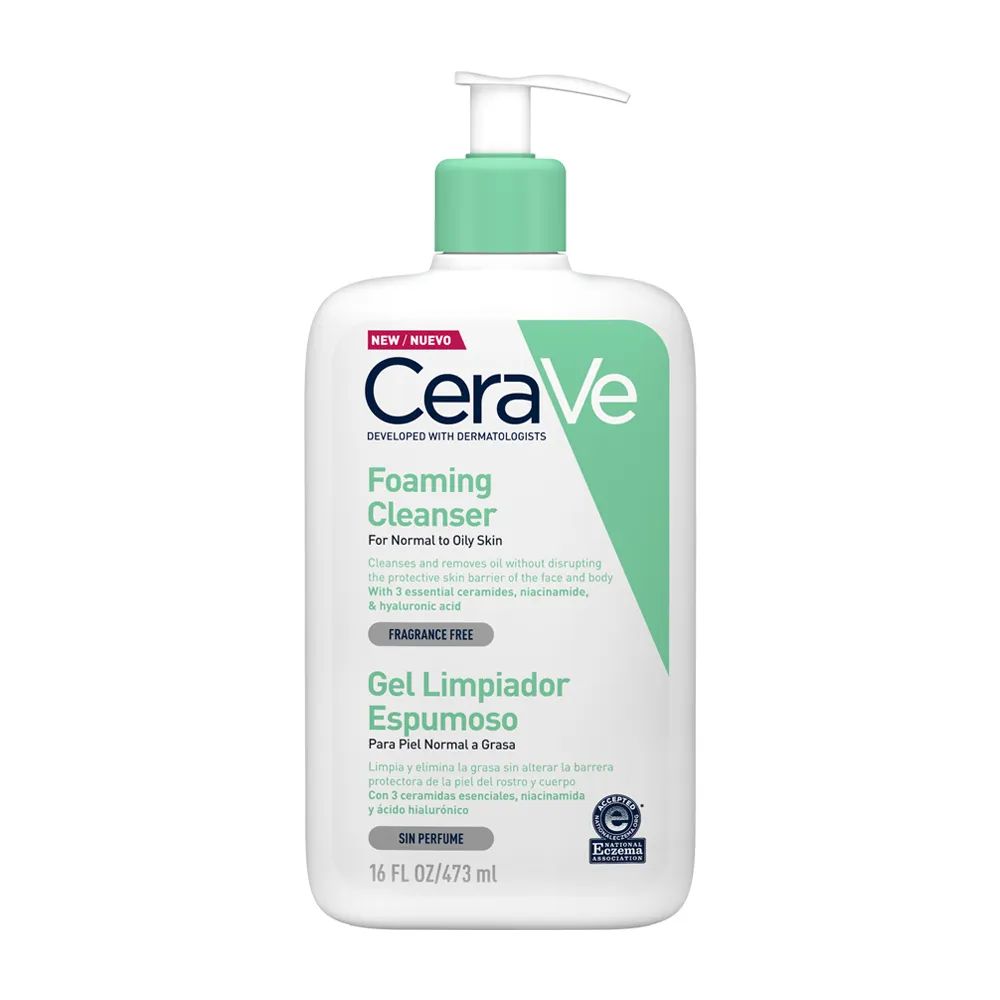 Gel Limpiador CeraVe Espumoso 473 ml