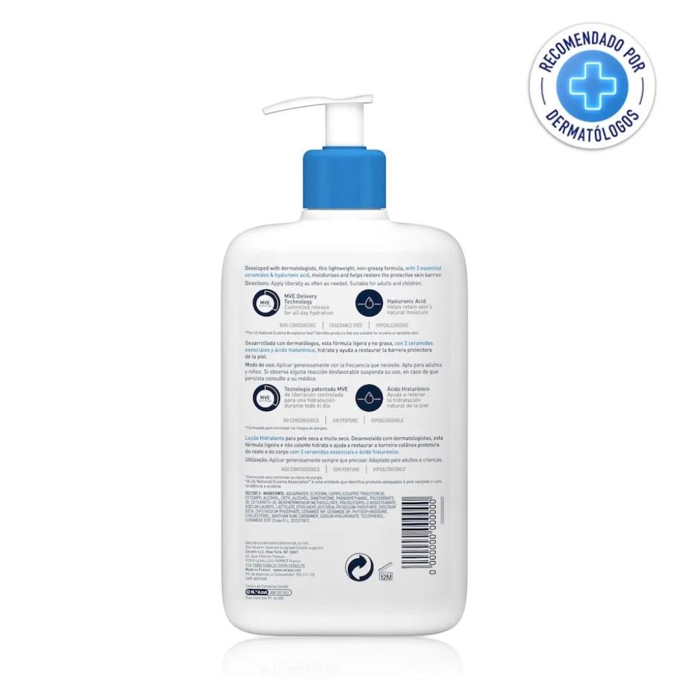 Locion CeraVe Hidratante 473 ml - Imagen 2