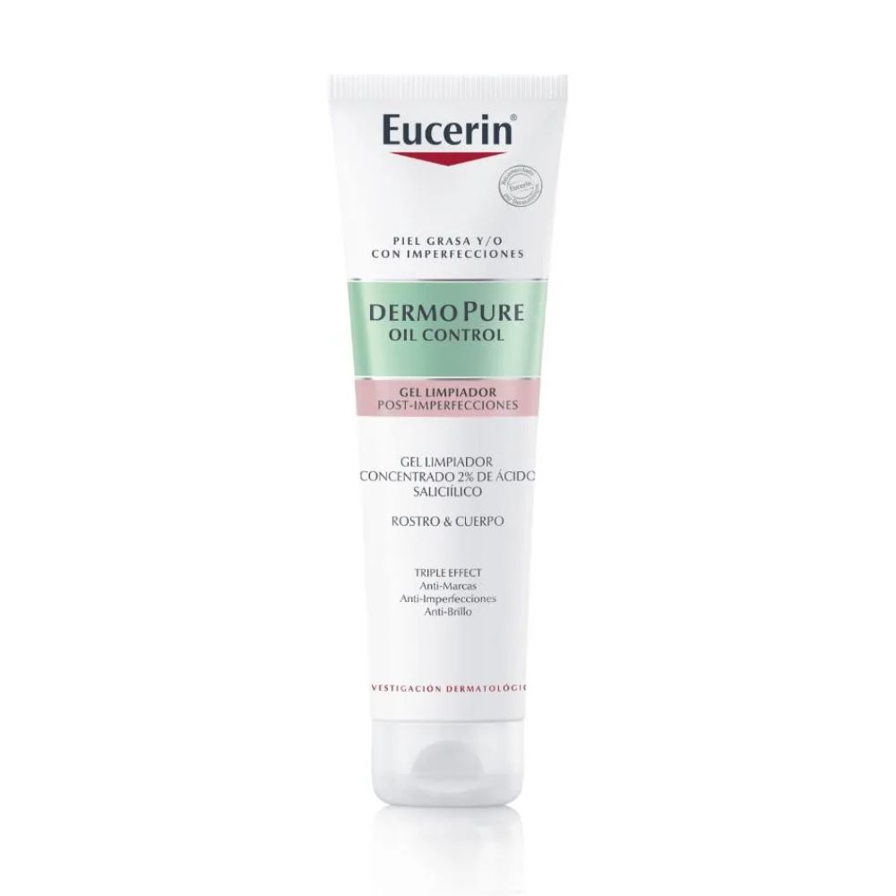 Gel Limpiador Eucerin DermoPure Triple Effect 150 ml