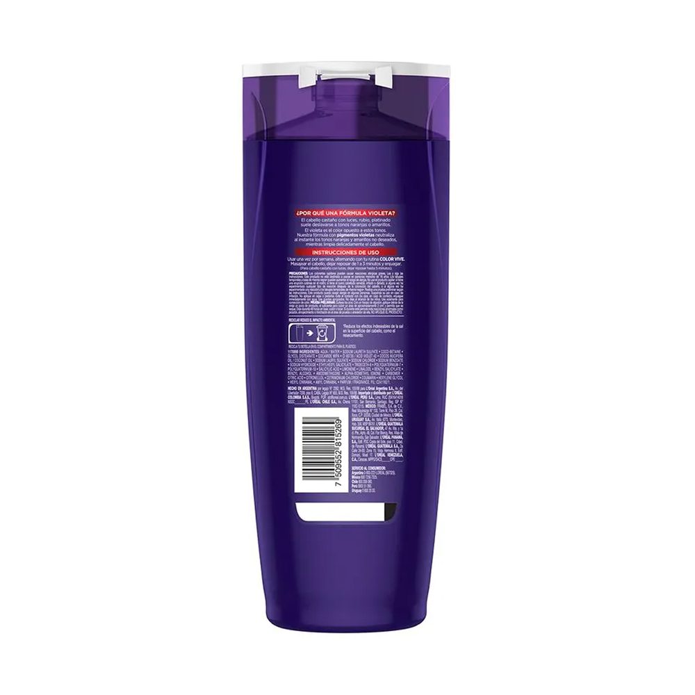 Shampoo Elvive Colorvive 200 ml - Imagen 2