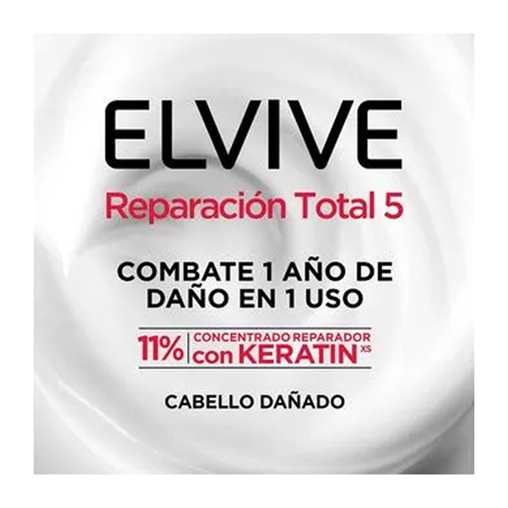 Shampoo Elvive RT5 Keratin 200 ml - Imagen 2