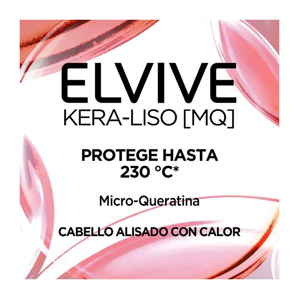 Shampoo Elvive Kera-Liso MQ 200 ml - Imagen 2