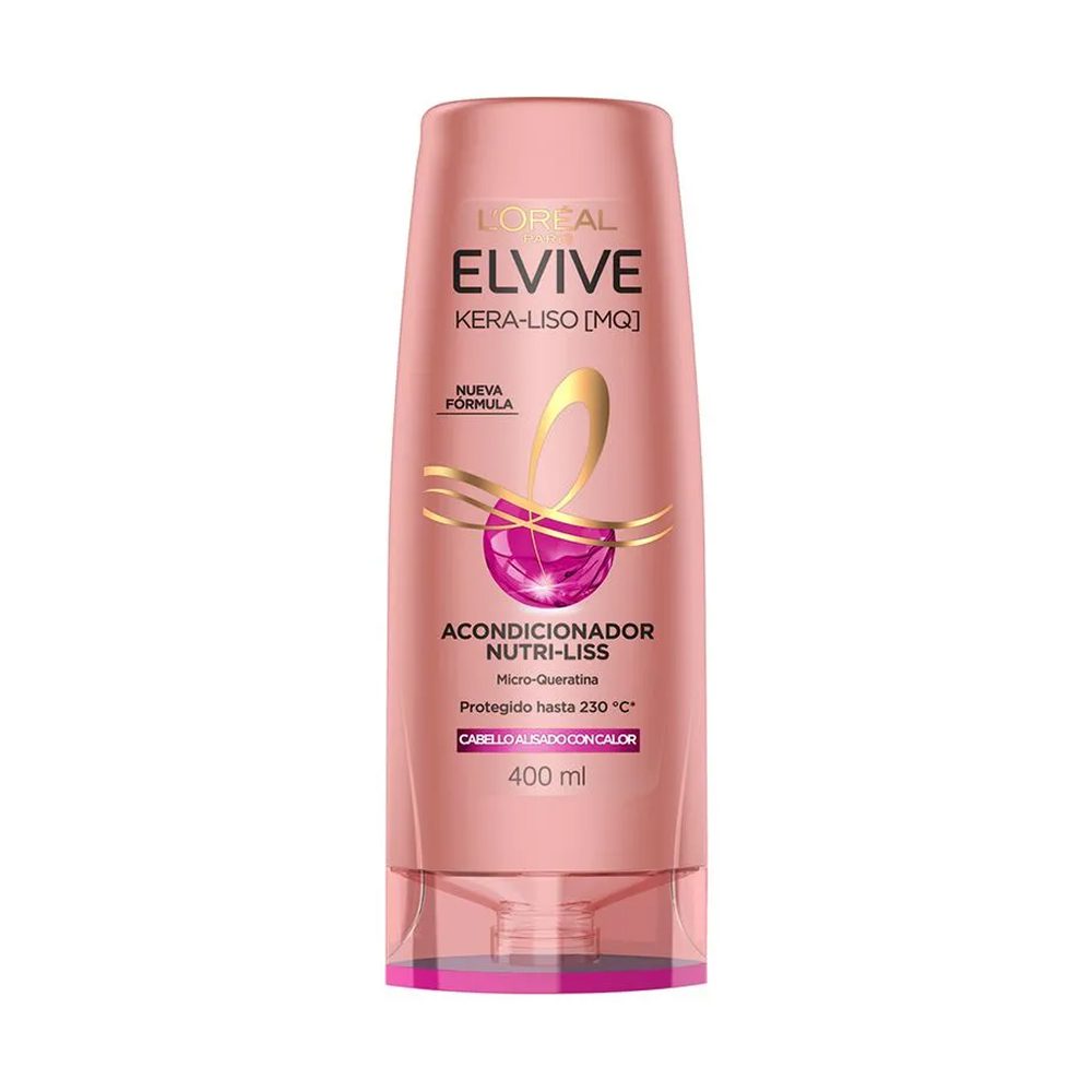 Acondicionador Elvive Kera-Liso MQ 400 ml