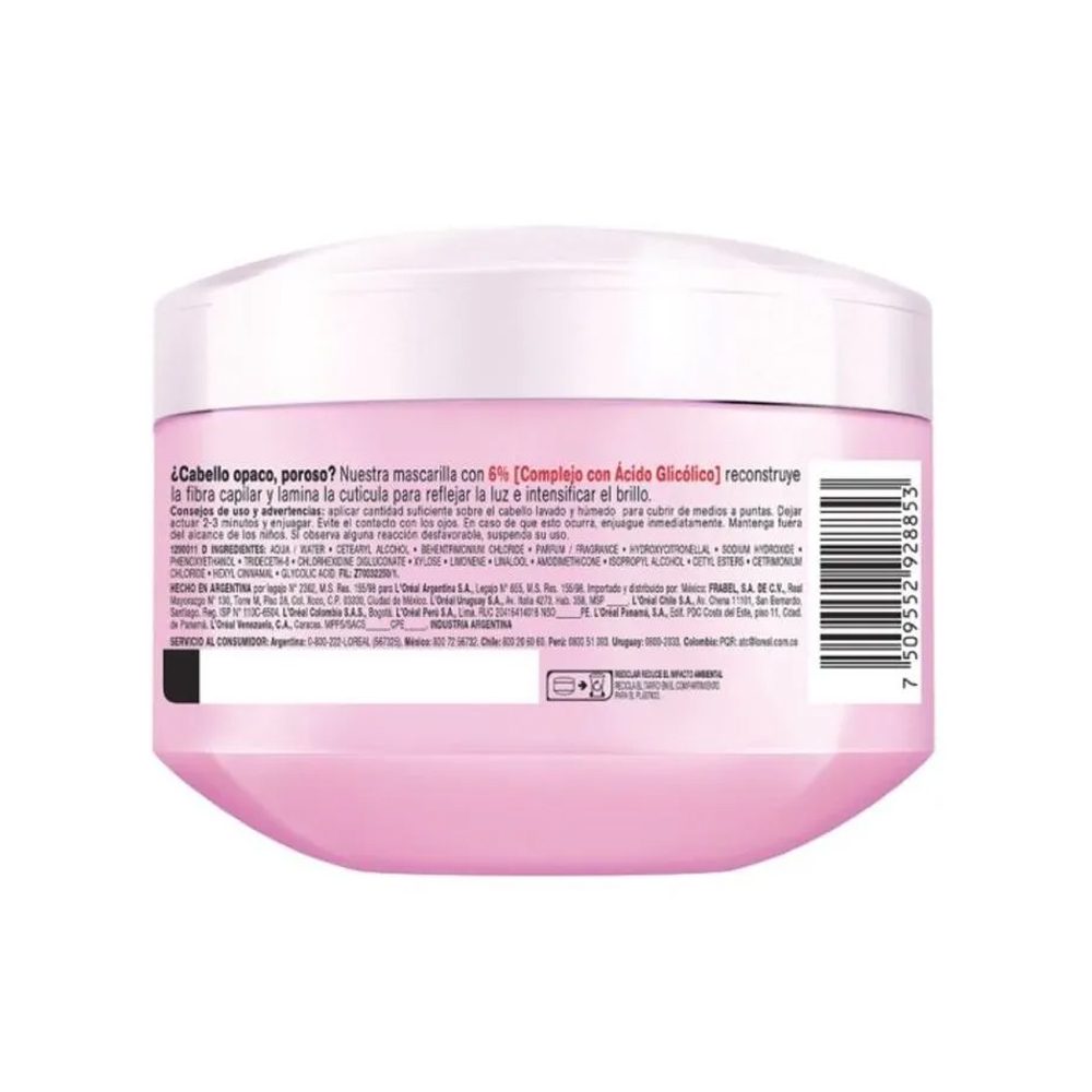 Mascarilla Elvive Glycolic Gloss 300 ml - Imagen 2