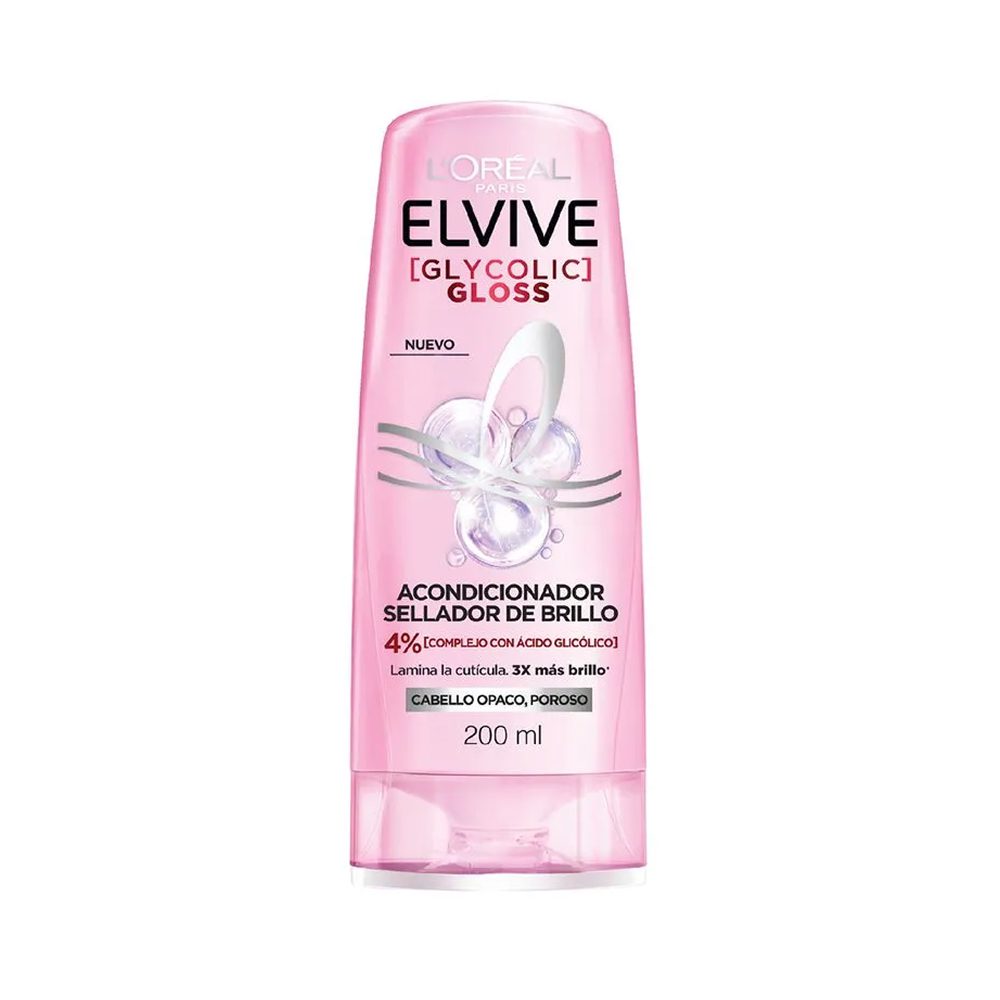 Acondicionador Elvive Glycolic Gloss 200 ml