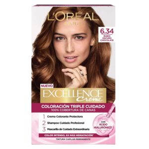 Tintura Excellence Creme 6.34 Rubio Oscuro Chocolate