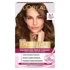 Tintura Excellence Creme 6.7 Chocolate Puro