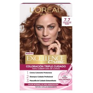 Tintura Excellence Creme 7.7 Chocolate Rubio
