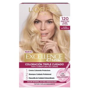 Tintura Excellence Creme 120 Rubio Ultra Claro Natural
