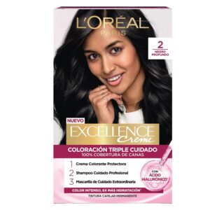 Tintura Excellence Creme 2 Negro Profundo