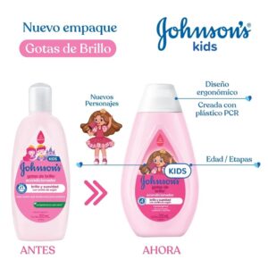 Alternative view of Acondicionador Johnson's Baby Gotas De Brillo 200 ml
