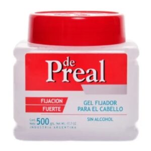 Gel Fijador De Preal Fijación Fuerte 500 gr