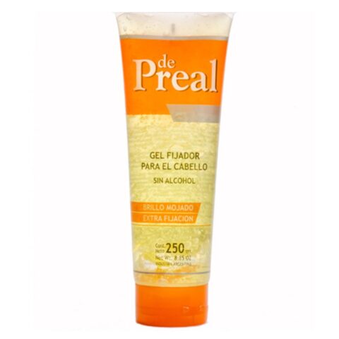 Gel Fijador De Preal Efecto Brillo Mojado 250 gr