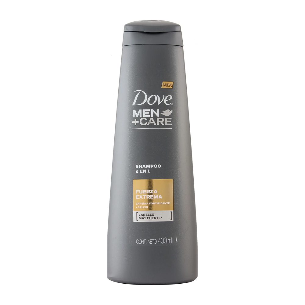 Shampoo Dove Men Fuerza Extrema Botella 400 ml