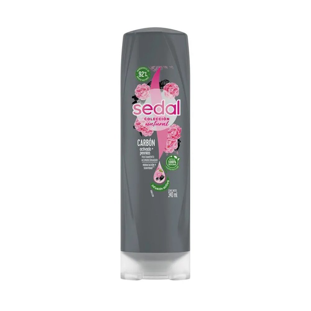 Acondicionador Sedal Carbón Activado Y Peonias 340 ml
