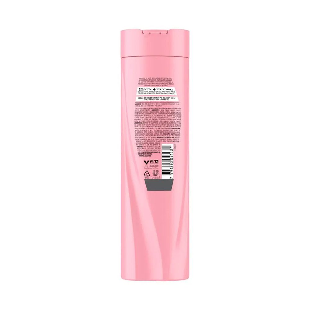 Shampoo Sedal Luminous UV 340 ml - Imagen 2