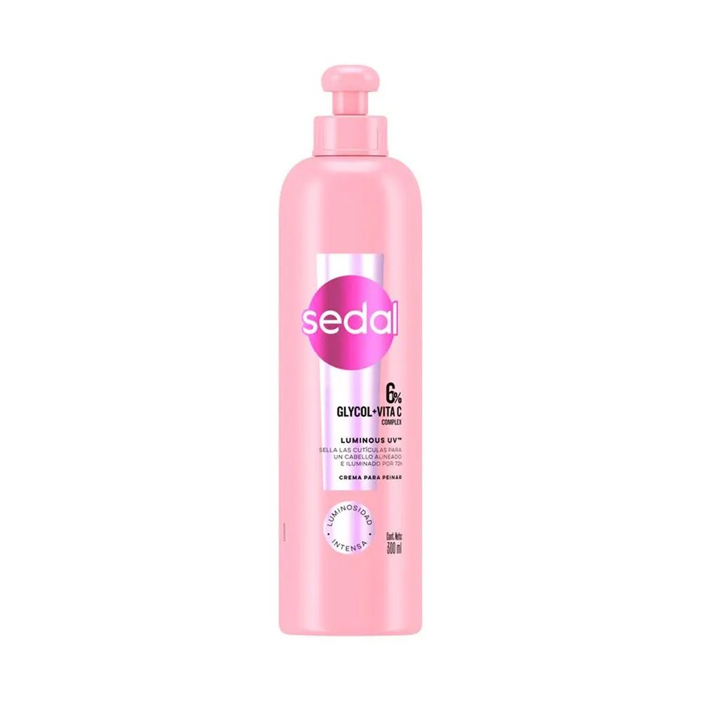 Crema para Peinar Sedal Luminous UV 300 ml