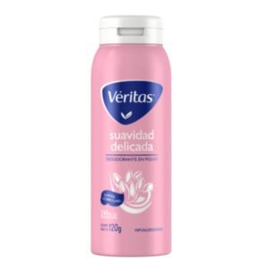 Desodorante En Polvo Veritas Suavidad Delicada 120 g