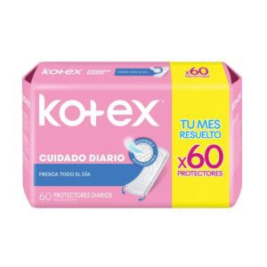 Protectores Kotex Cuidado Diario 60 u