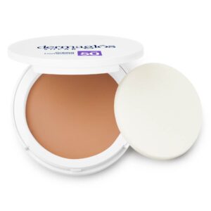 Alternative view of Portector Solar Facial Dermaglos Compacto Fps 50 Tono 2 10 g
