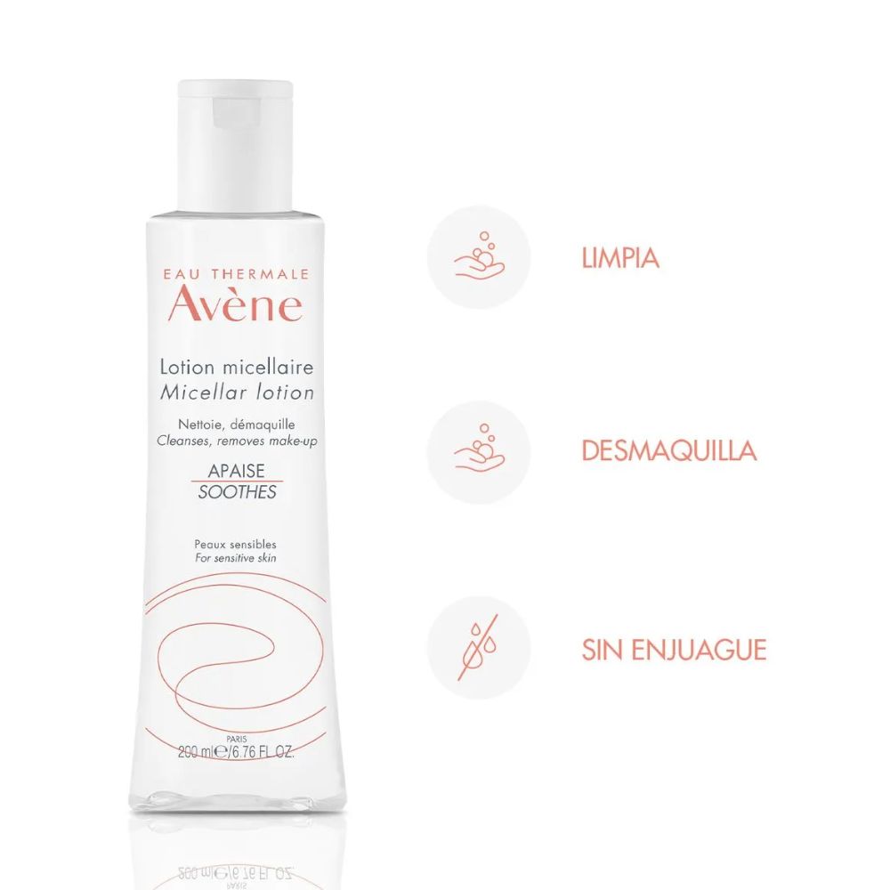 Loción Micelar Avène Eau Thermale 200 ml - Imagen 2