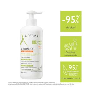 Alternative view of Leche Emoliente A-Derma Exomega Control 400 ml