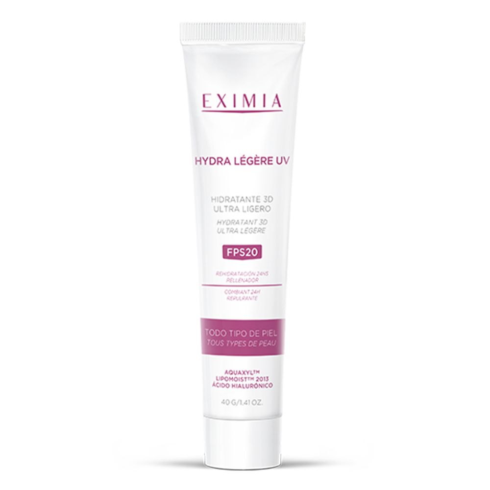 Emulsión Eximia Hydra Legere Uv Hidratante 3D Fps 20 40 g