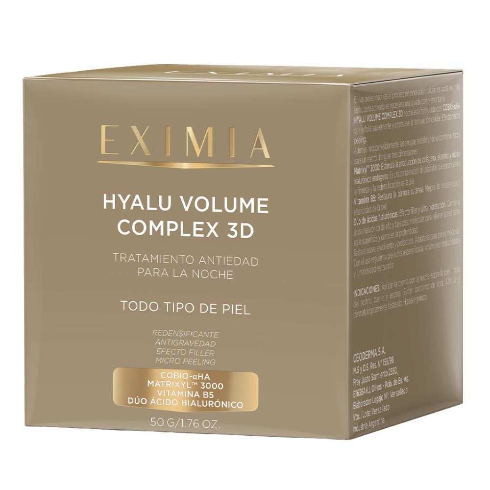 Crema Eximia Hyalu Volume Complex 3D 50 g - Imagen 2