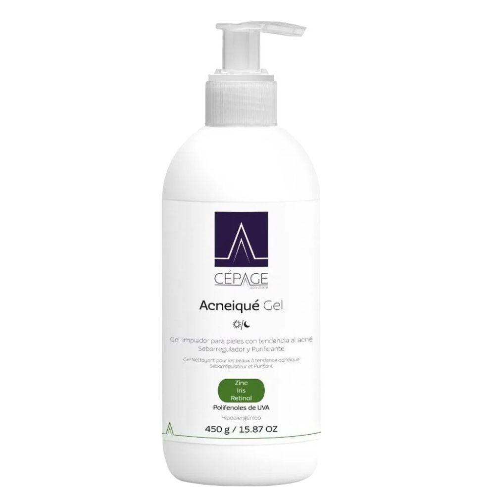 Gel Limpiador Cepage Acneiqué Gel 450 g