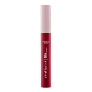 Labial Liquido Cher Dieciocho Vinyl Lipstick 4 Red Velvet