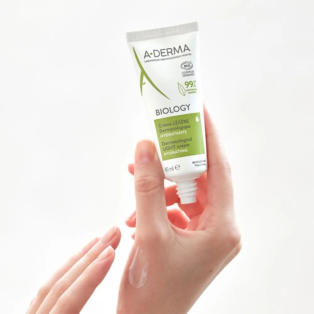 Crema Ligera A-Derma Biology 40 ml - Imagen 4