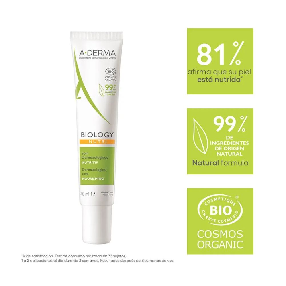 Crema A-Derma Biology Tratamiento Nutritivo 40 ml - Imagen 3