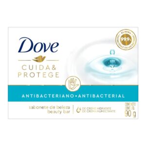 Jabón Dove Cuida Y Protege Antibacterial 90 gr