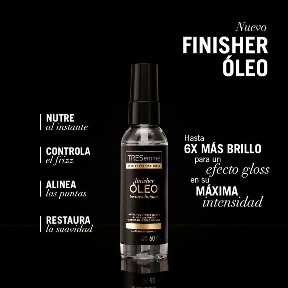 Óleo Tresemmé Finisher Textura Liviana 60 ml - Imagen 3