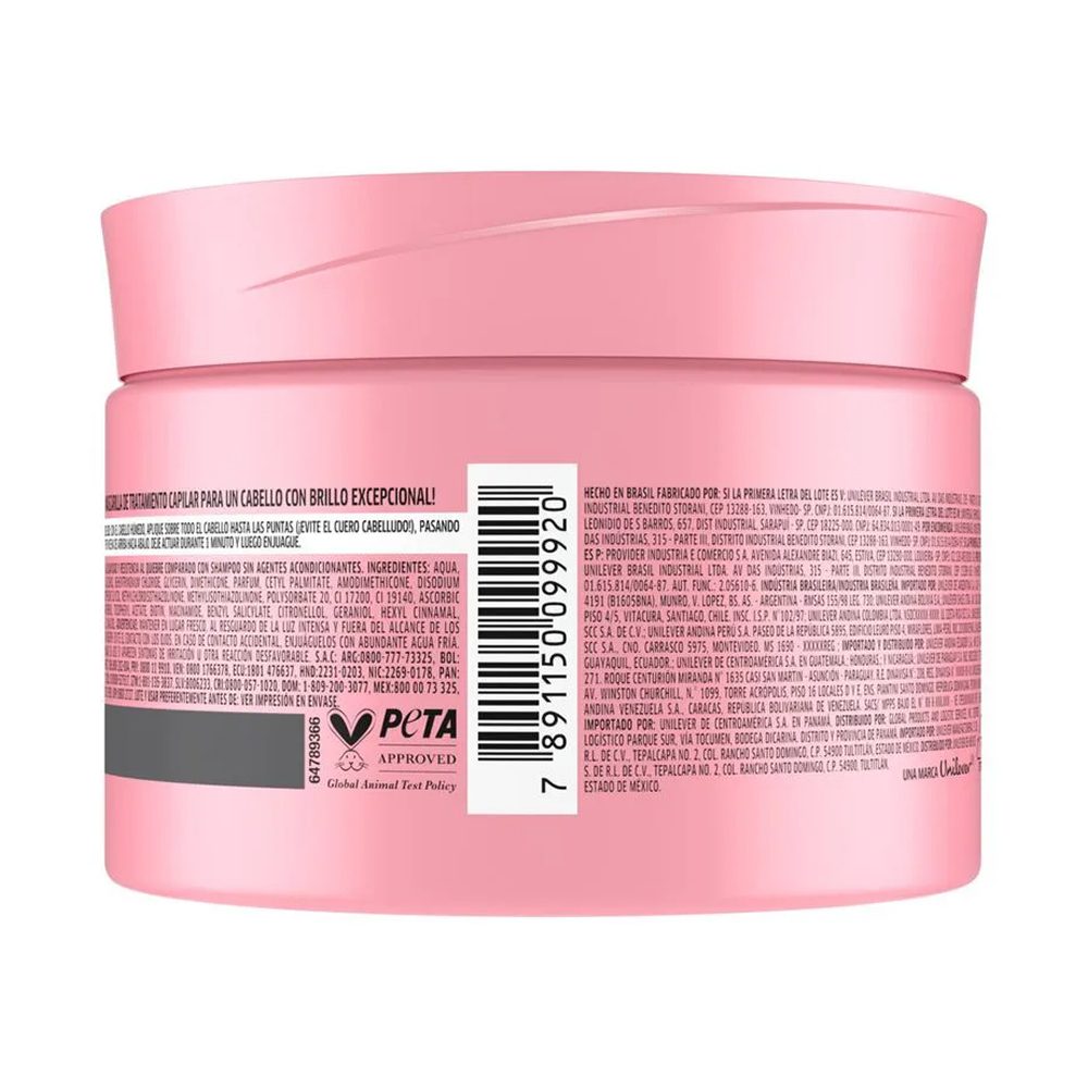 Mascarilla Capilar Sedal Luminous UV 300 g - Imagen 2