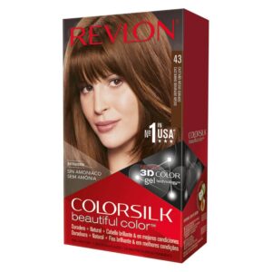 Tintura Revlon Colorsilk Beautiful Color 43 Castaño Medio Dorado