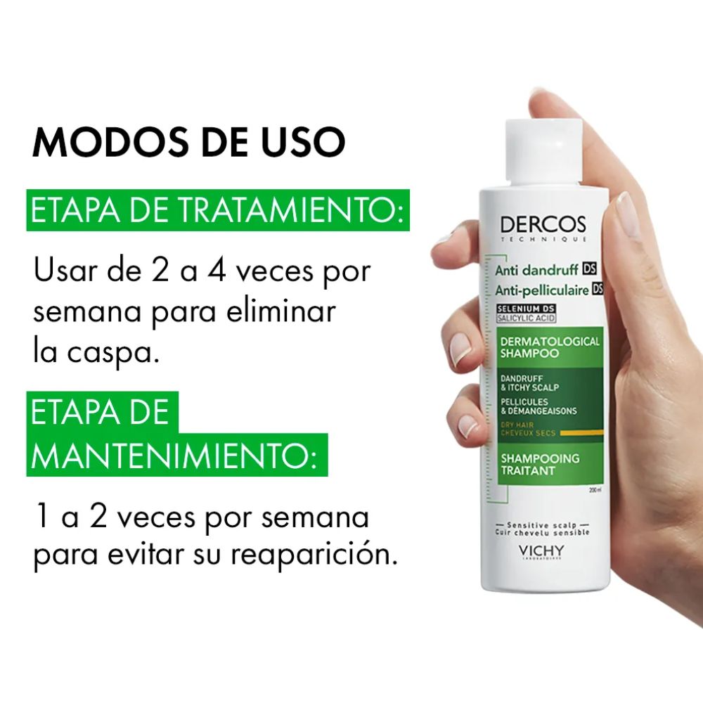Shampoo Vichy Dercos Anti-Caspa 200 ml - Imagen 5