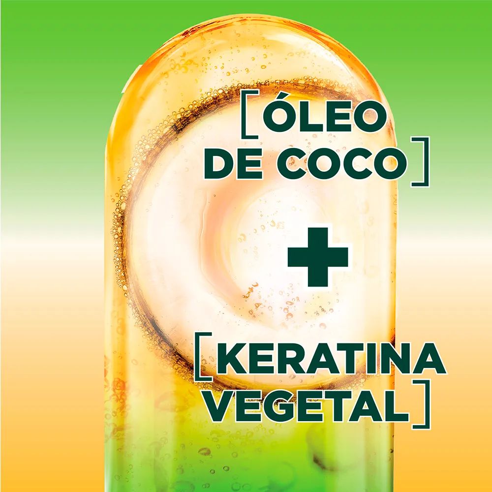 Crema Para Peinar Garnier Fructis Oil Repair Liso Coco 250 ml - Imagen 5