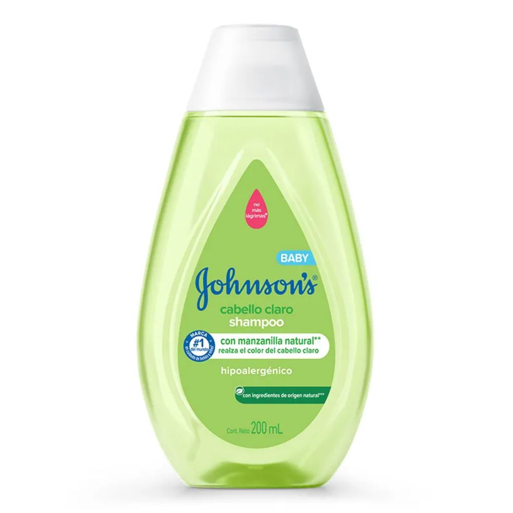 Shampoo Johnson's Baby Cabello Claro 200 ml