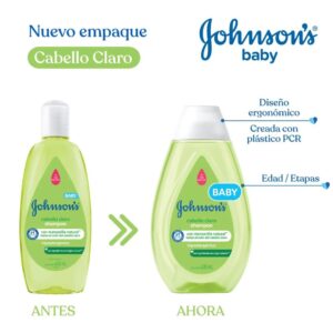 Alternative view of Shampoo Johnson's Baby Cabello Claro 400 ml