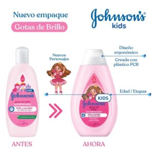 Alternative view of Acondicionador Johnson’s Baby Gotas De Brillo 400 ml
