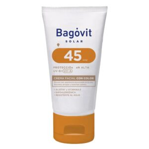 Protector Solar Facial Bagóvit Con Color Fps 45 50 g