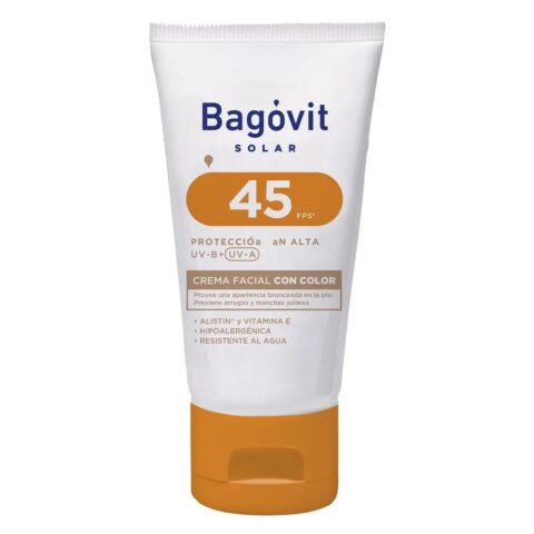 Protector Solar Facial Bagóvit Con Color Fps 45 50 g
