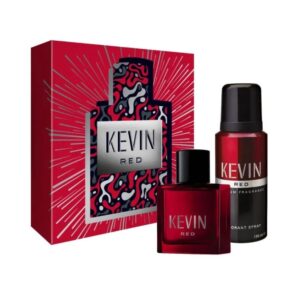 Set Perfume Kevin Red Edt 60 ml + Desodorante 150 ml